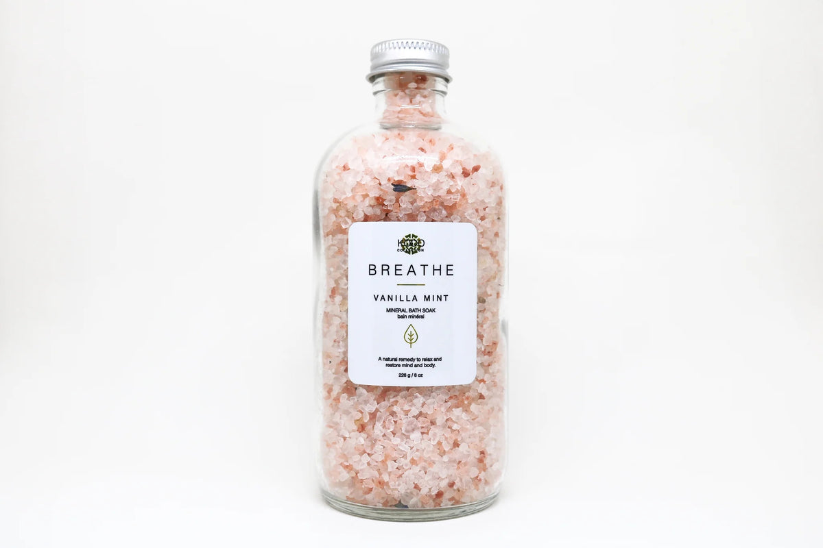 BREATHE Vanilla Mint Mineral Bath Soak Nikkei National Museum Shop